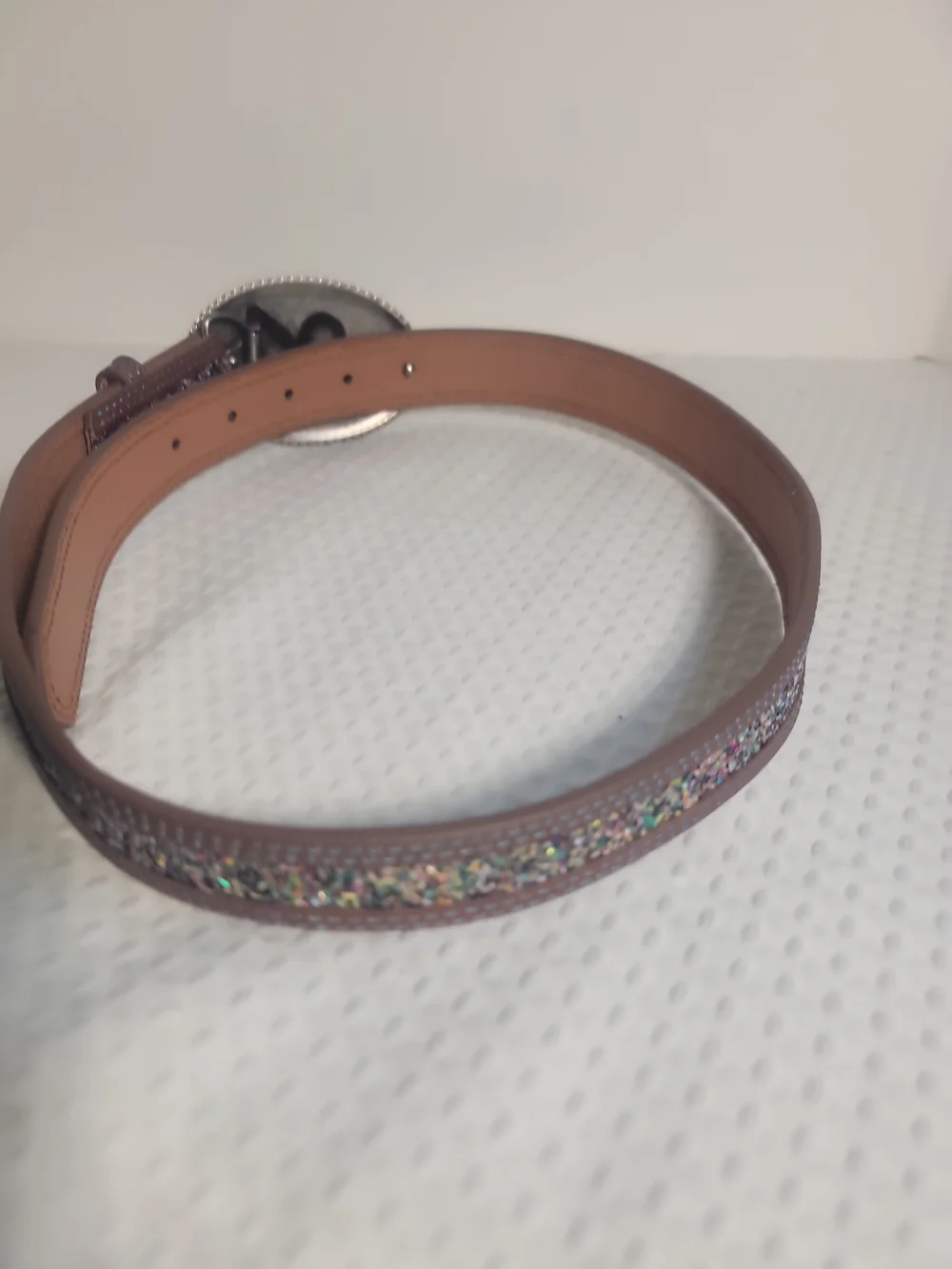 Brown Belt with Silver Pegasus Buckle